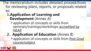 LAC SESSION ORIENTATION ON CRAFTING ACTION PLAN USING THE PRO FORMA ...