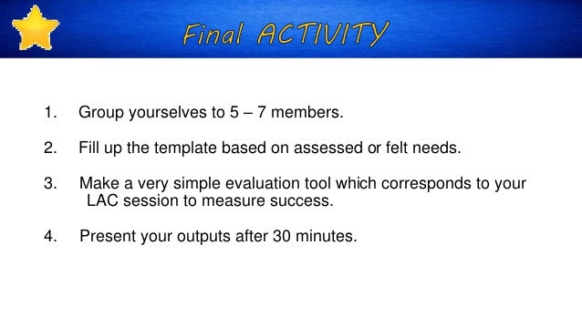 Learning Action Cell LAC Basics