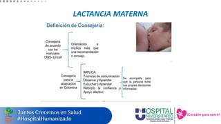 LACTANCIA MATERNA
 