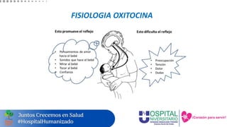 FISIOLOGIA OXITOCINA
 