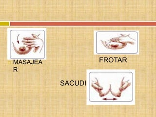    MASAJEA             FROTAR
    R

              SACUDIR
 
