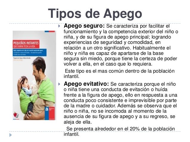 Resultado de imagen para TIPOS DE apego