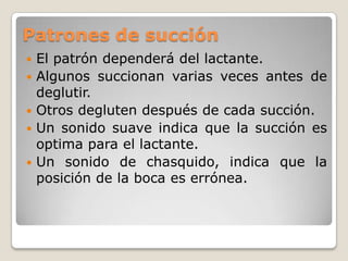 La posición de la mano respecto al seno