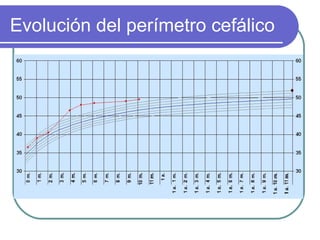 Evolución del perímetro cefálico 