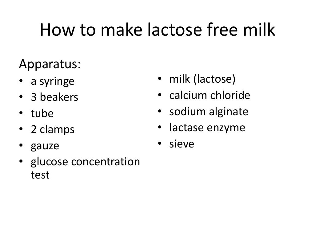 Lactase