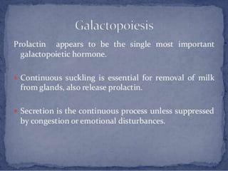 Lactation and its management