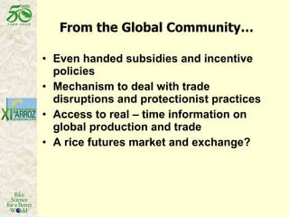 Latin America: The World’s Future Rice Bowl?