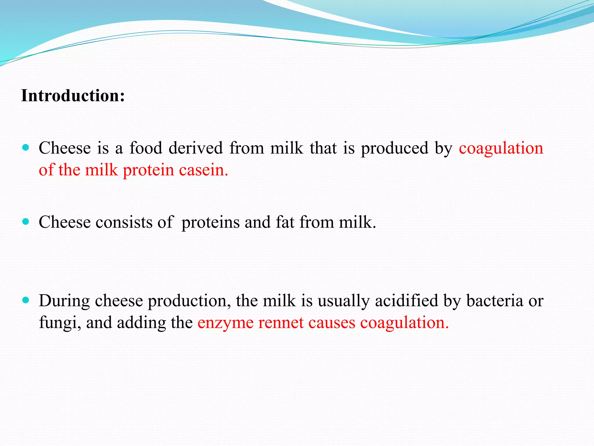 Lactic acid, cheese, glutamic production
