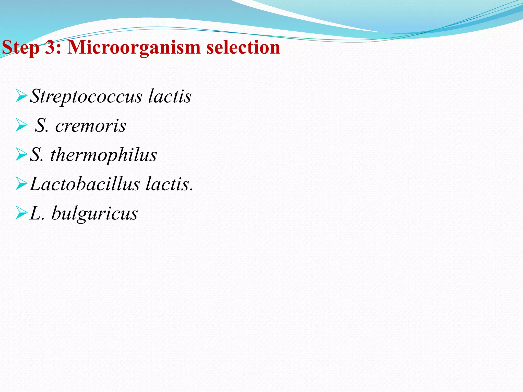 Lactic acid, cheese, glutamic production