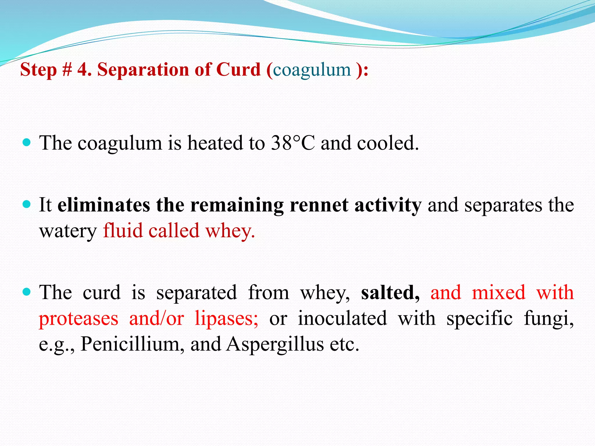 Lactic acid, cheese, glutamic production