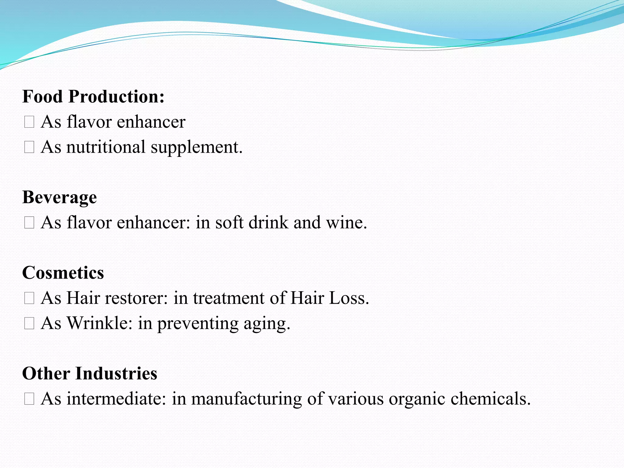 Lactic acid, cheese, glutamic production