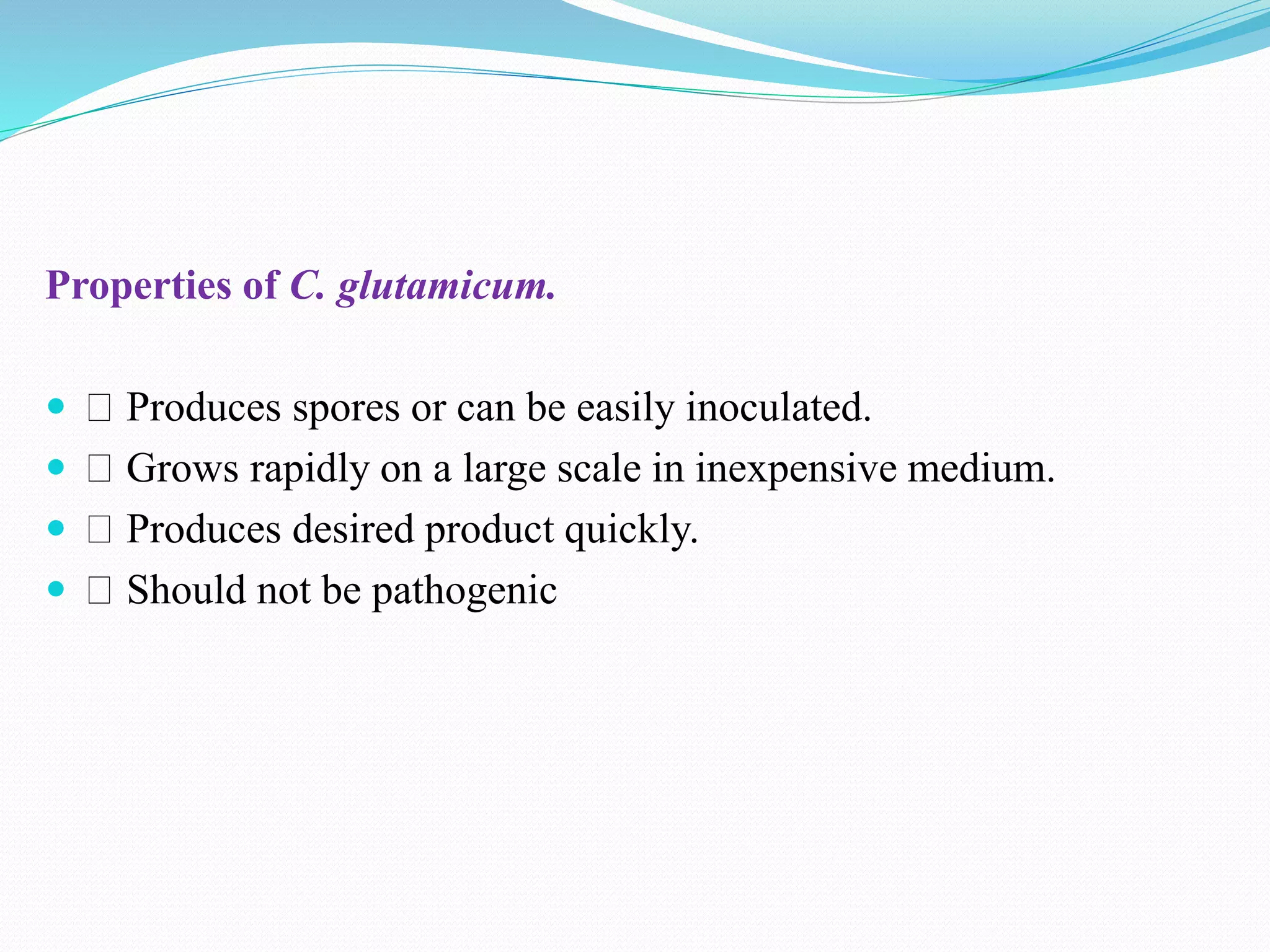 Lactic acid, cheese, glutamic production