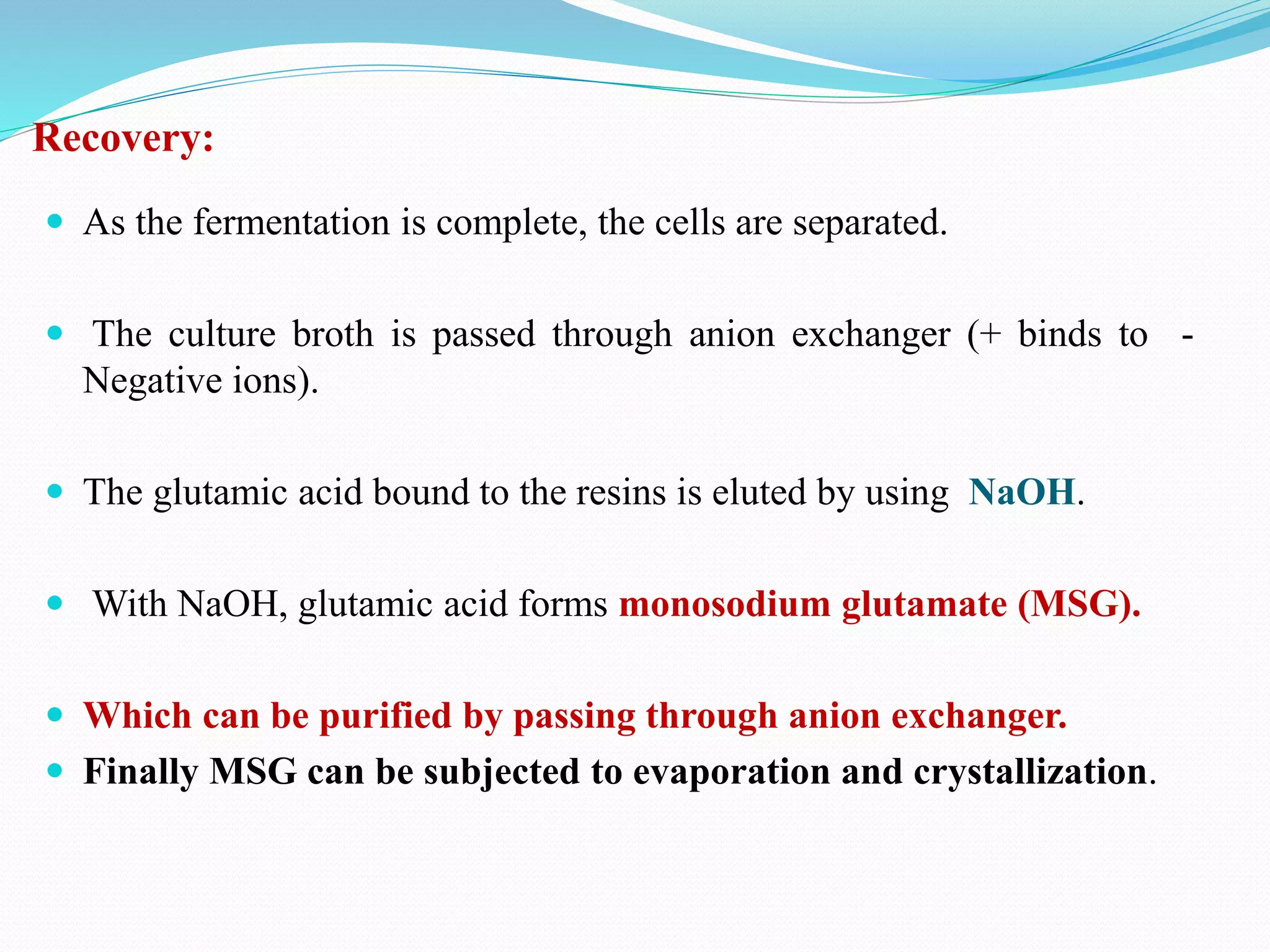 Lactic acid, cheese, glutamic production