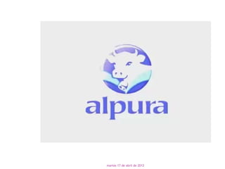 martes 17 de abril de 2012
 