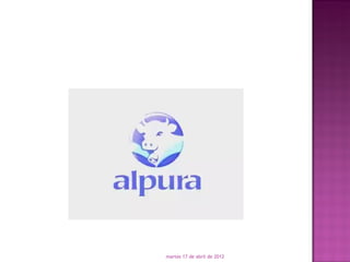 martes 17 de abril de 2012
 