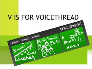 V IS FOR VOICETHREAD 