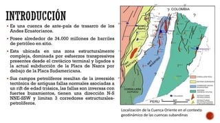 Cuenca Rift La cuenca oriente ecuatoriana | PDF
