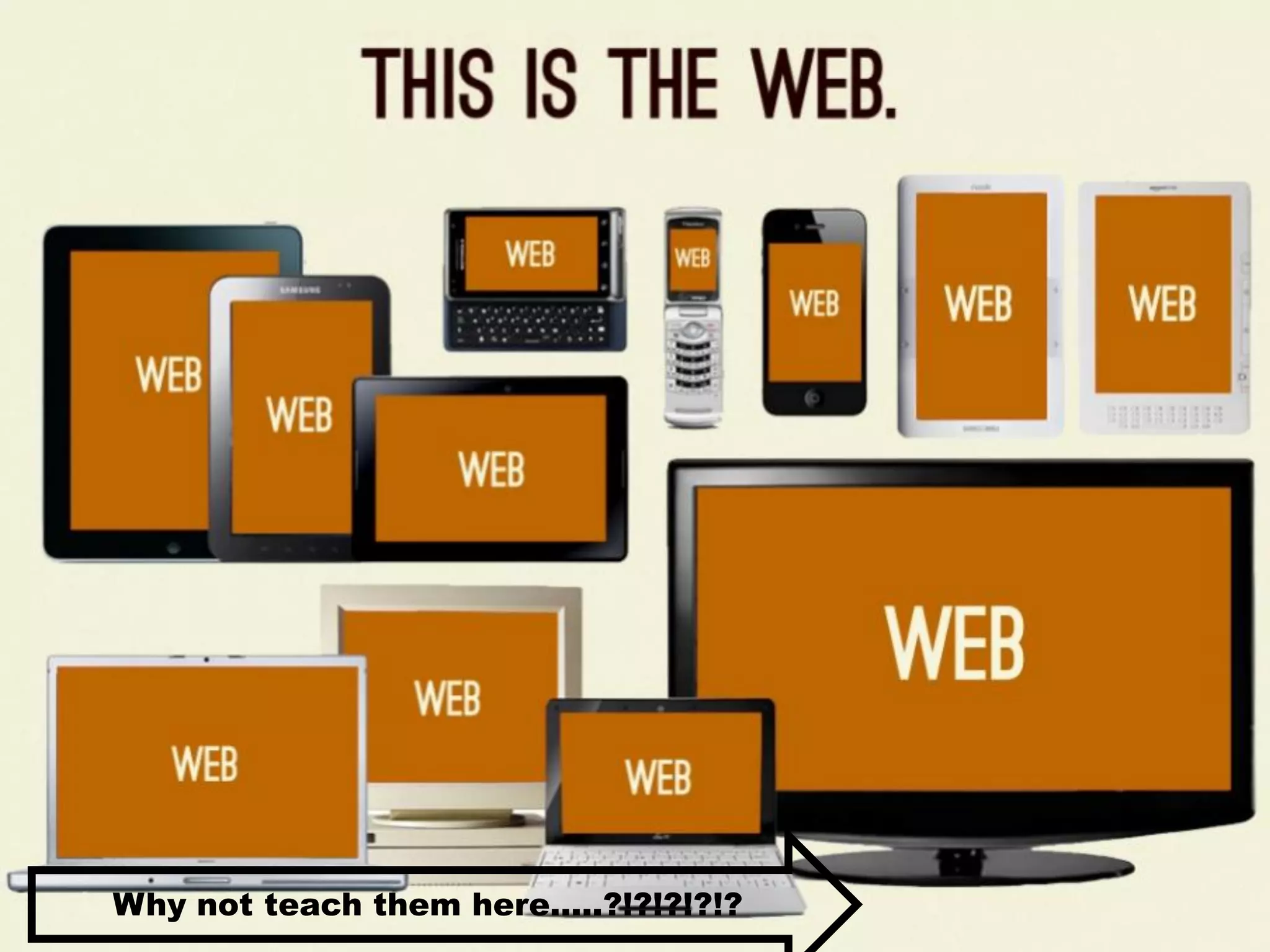 Why not teach them here…..?!?!?!?!?

 