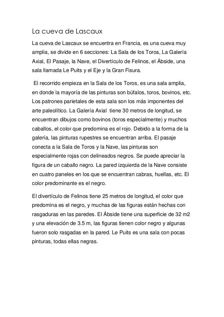La Cueva De Lascaux Itzel