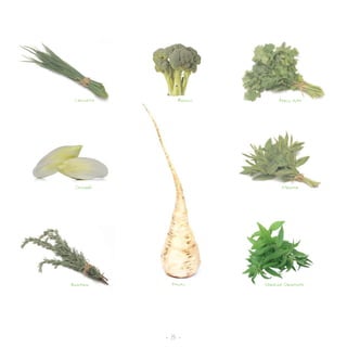 Ciboulette       Brocolis         Persil plat




 Chicorée                           Menthe




Romarin         Panais       Verveine Odorante




              - 8 -
 