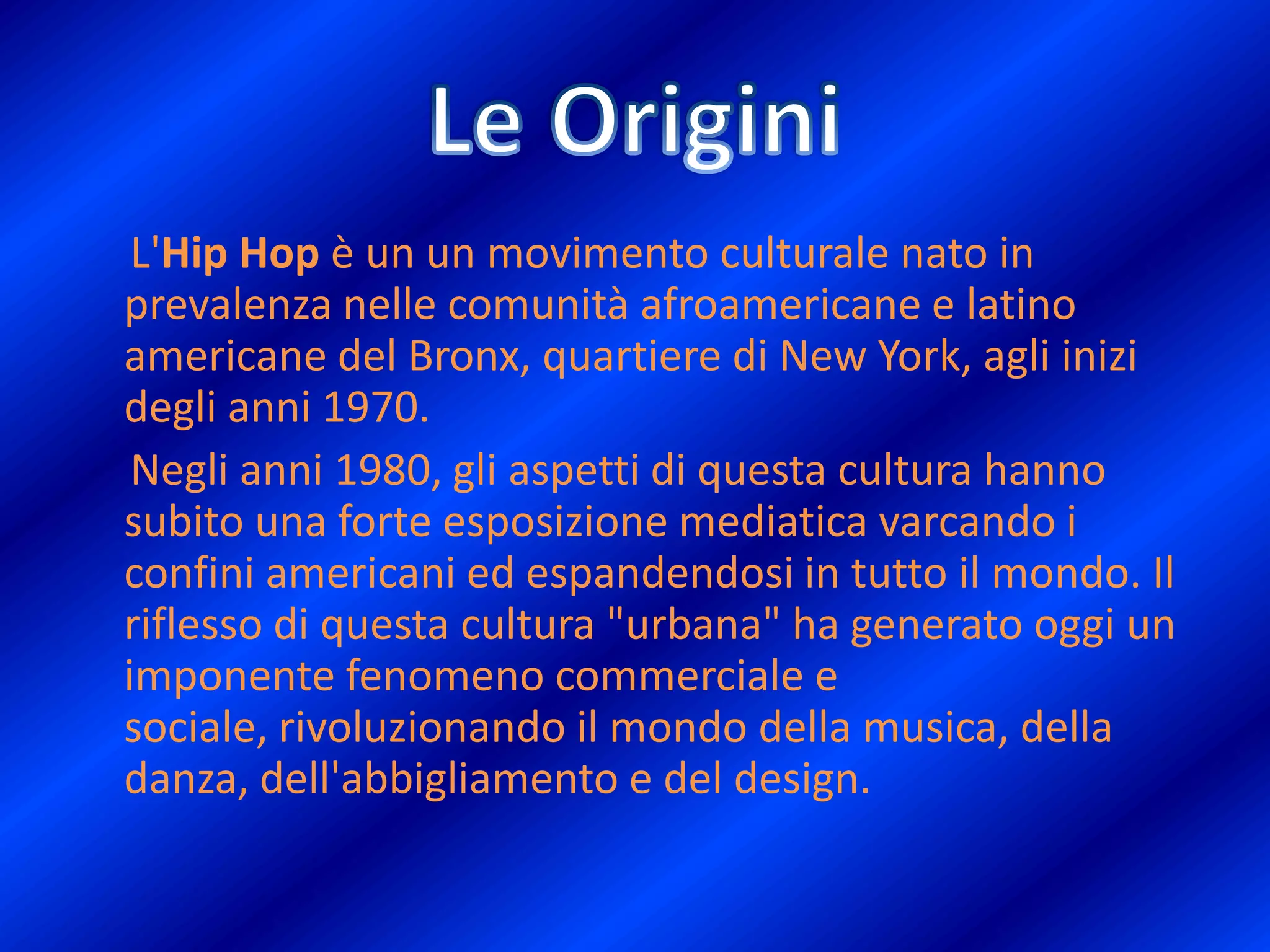 La cultura Hip Hop | PPTX