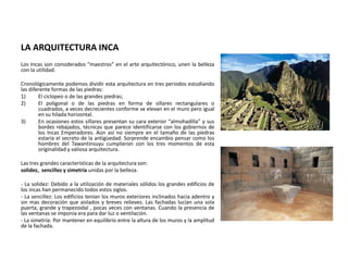 La cultura inca Javier Pereda | PPTX