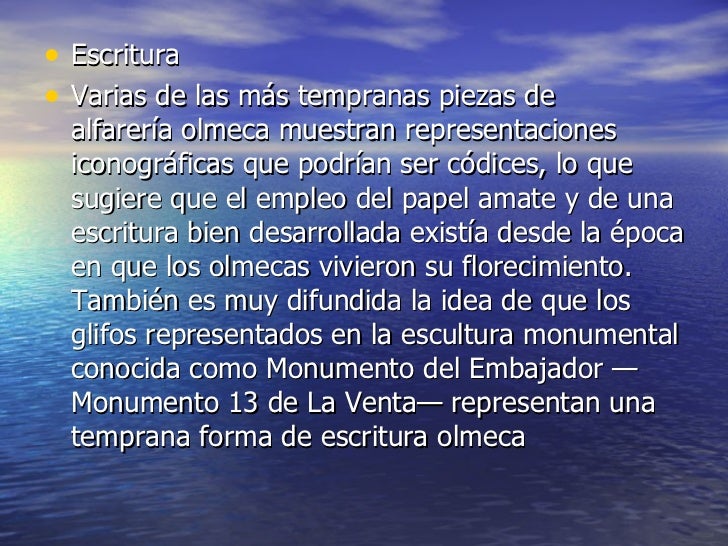 La cultura olmeca