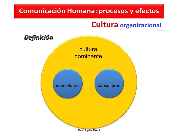 La Cultura Organizacional
