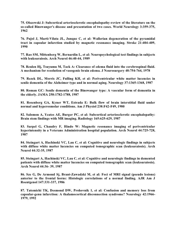 radiological pathology of microvascular brain disease form dl 44