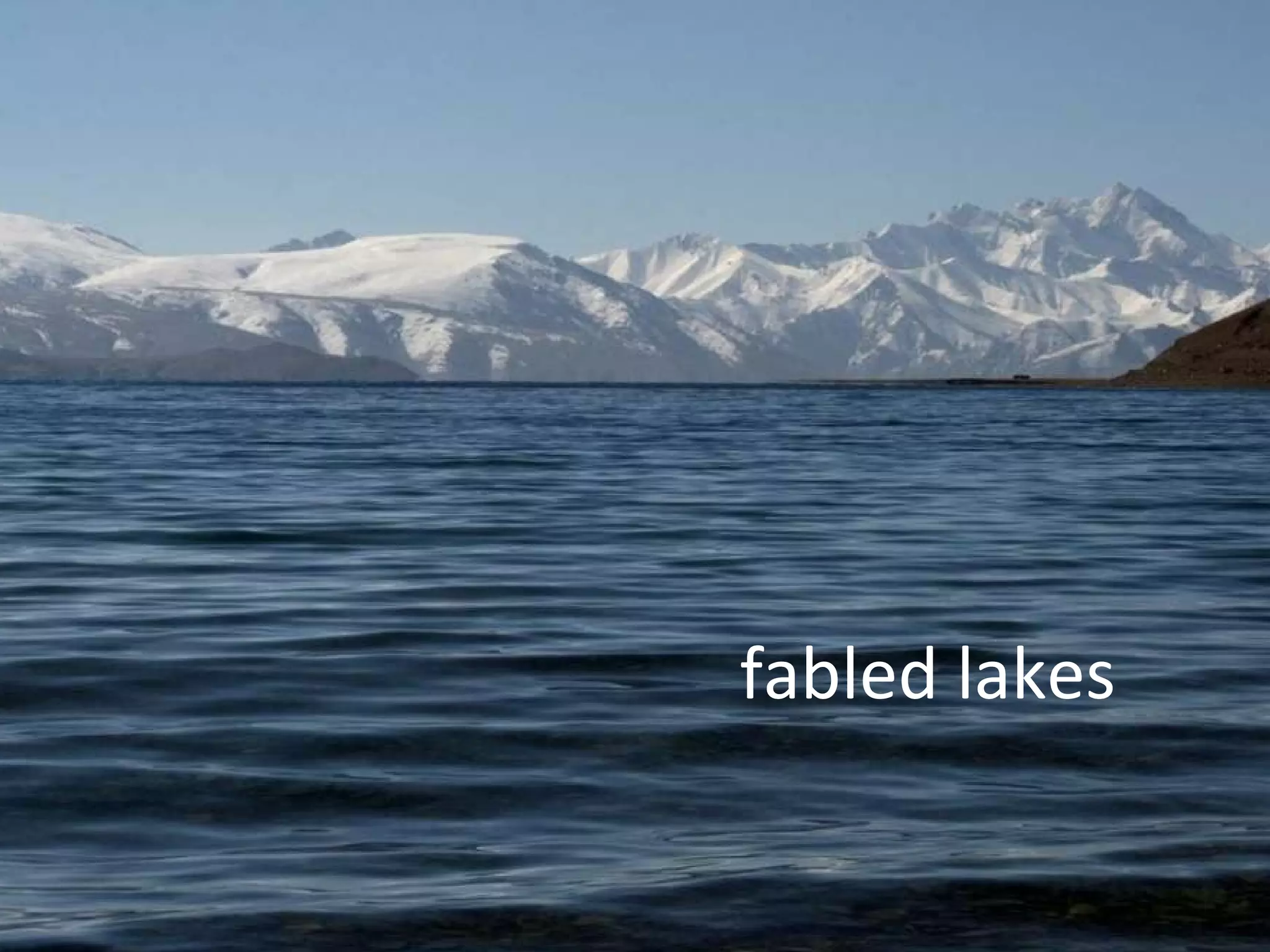 fabled lakes