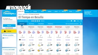 Meteorología 
 