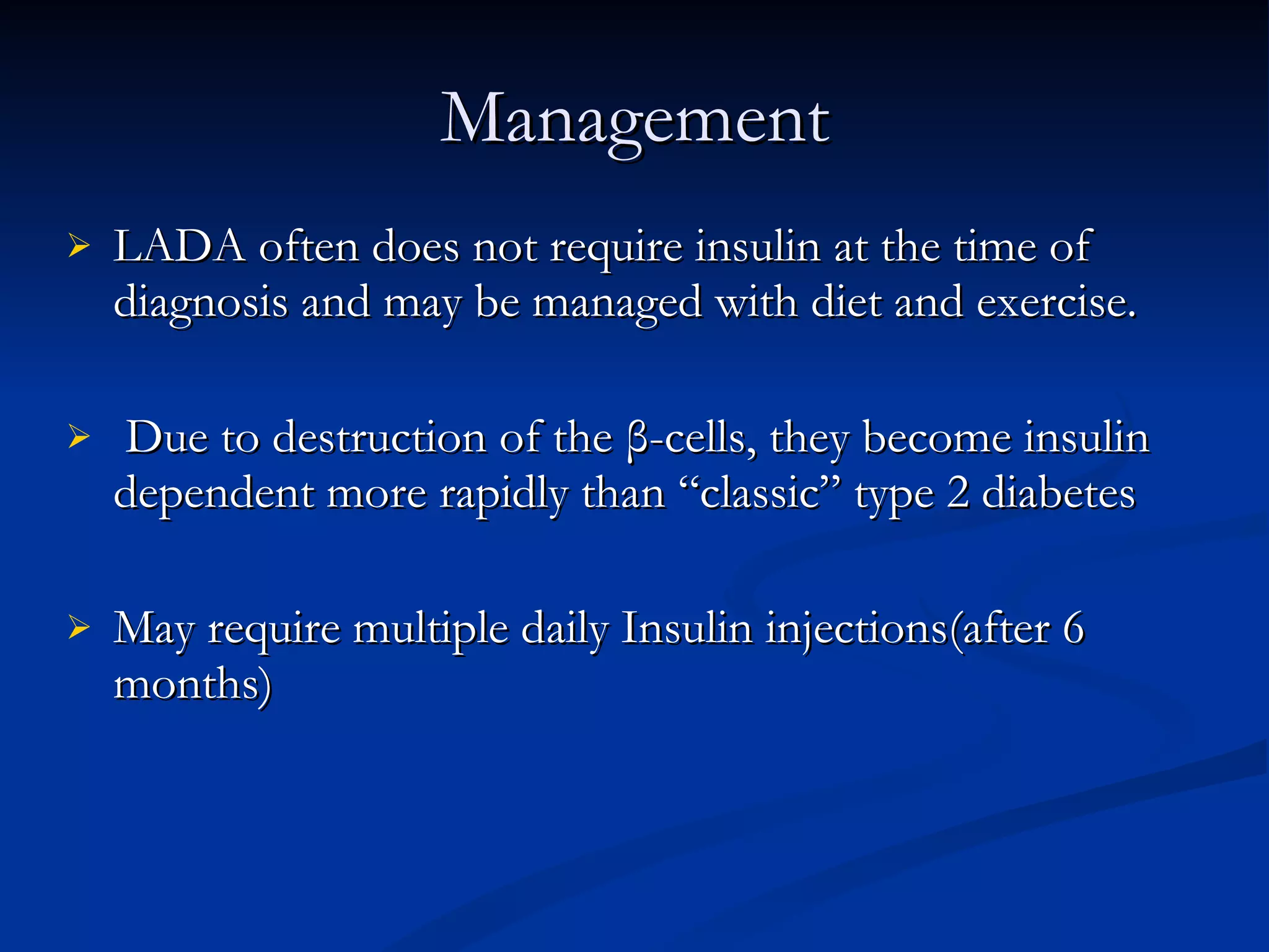 LADA & MODY DIABETES | PPT