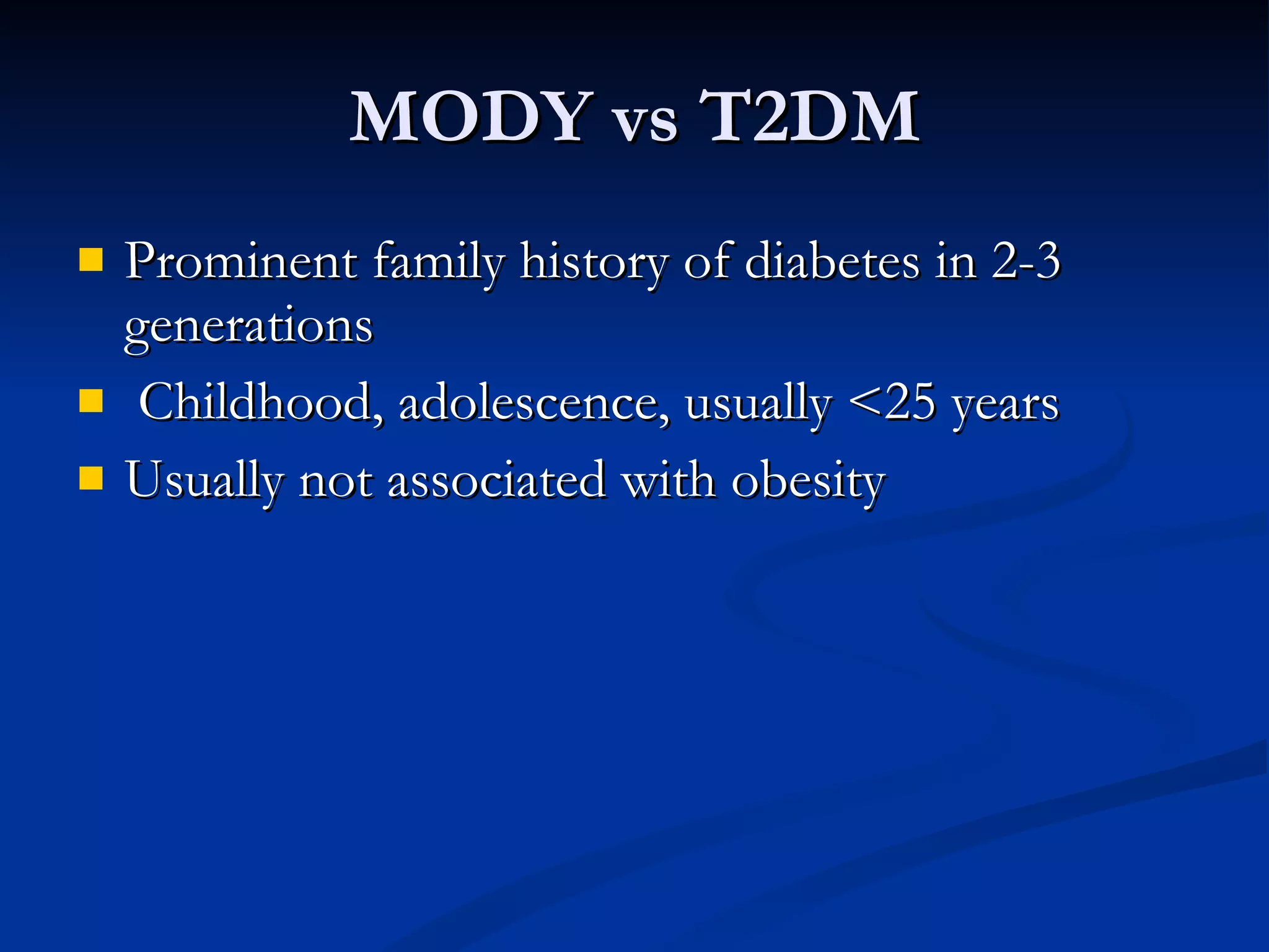 LADA & MODY DIABETES | PPT