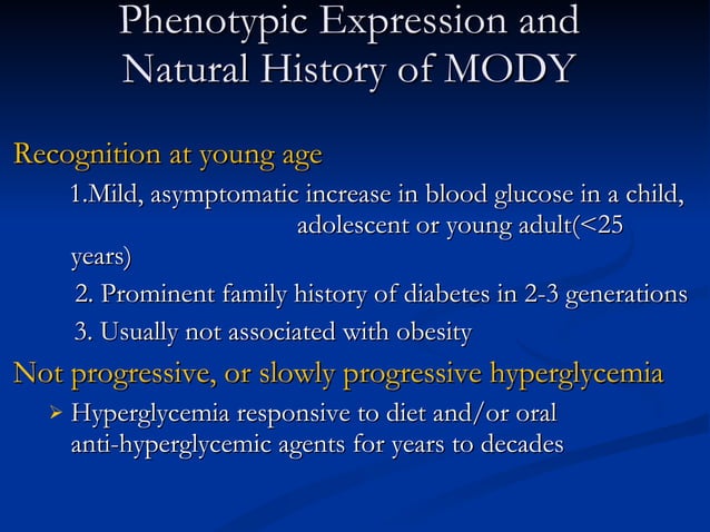 LADA & MODY DIABETES