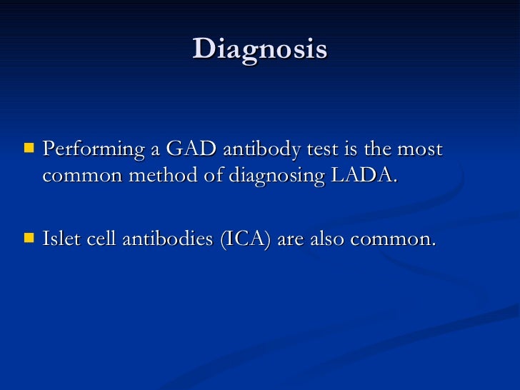 LADA & MODY DIABETES