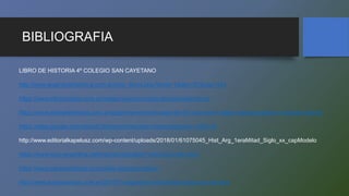 BIBLIOGRAFIA
LIBRO DE HISTORIA 4º COLEGIO SAN CAYETANO
http://www.argentinahistorica.com.ar/intro_libros.php?tema=1&doc=57&cap=443
https://www.elhistoriador.com.ar/categoria/archivo/articulos/decadainfame/
https://www.siemprehistoria.com.ar/argentina-en-la-decada-del-30-crisis-del-modelo-agroexportador-y-decada-infame/
https://sites.google.com/site/e518historia4/decada-infame/argentina-1930-43
http://www.editorialkapelusz.com/wp-content/uploads/2018/01/61075045_Hist_Arg_1eraMitad_Siglo_xx_capModelo
https://www.todo-argentina.net/historia/radicales/Yrigoyen2/index.html
https://www.caracteristicas.co/modelo-agroexportador/
http://www.somoscampo.com.ar/2016/11/argentina-industrialla-sustitucion-de.html
 