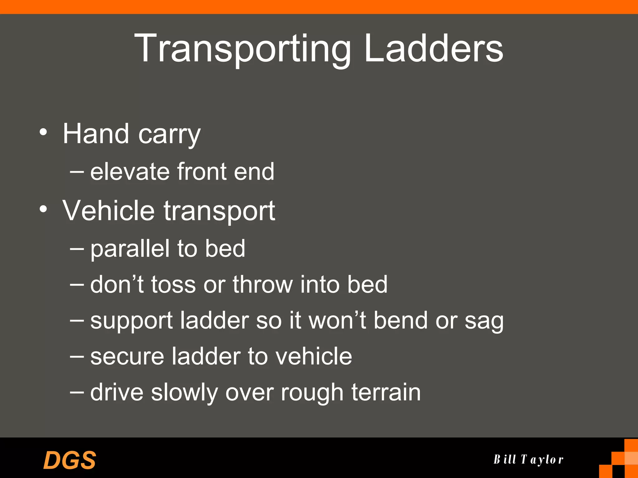 Ladder Safety | PPT