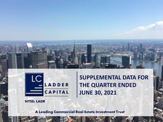 S-0
SUPPLEMENTAL DATA FOR
THE QUARTER ENDED
JUNE 30, 2021
NYSE: LADR
A Leading Commercial Real Estate Investment Trust
 