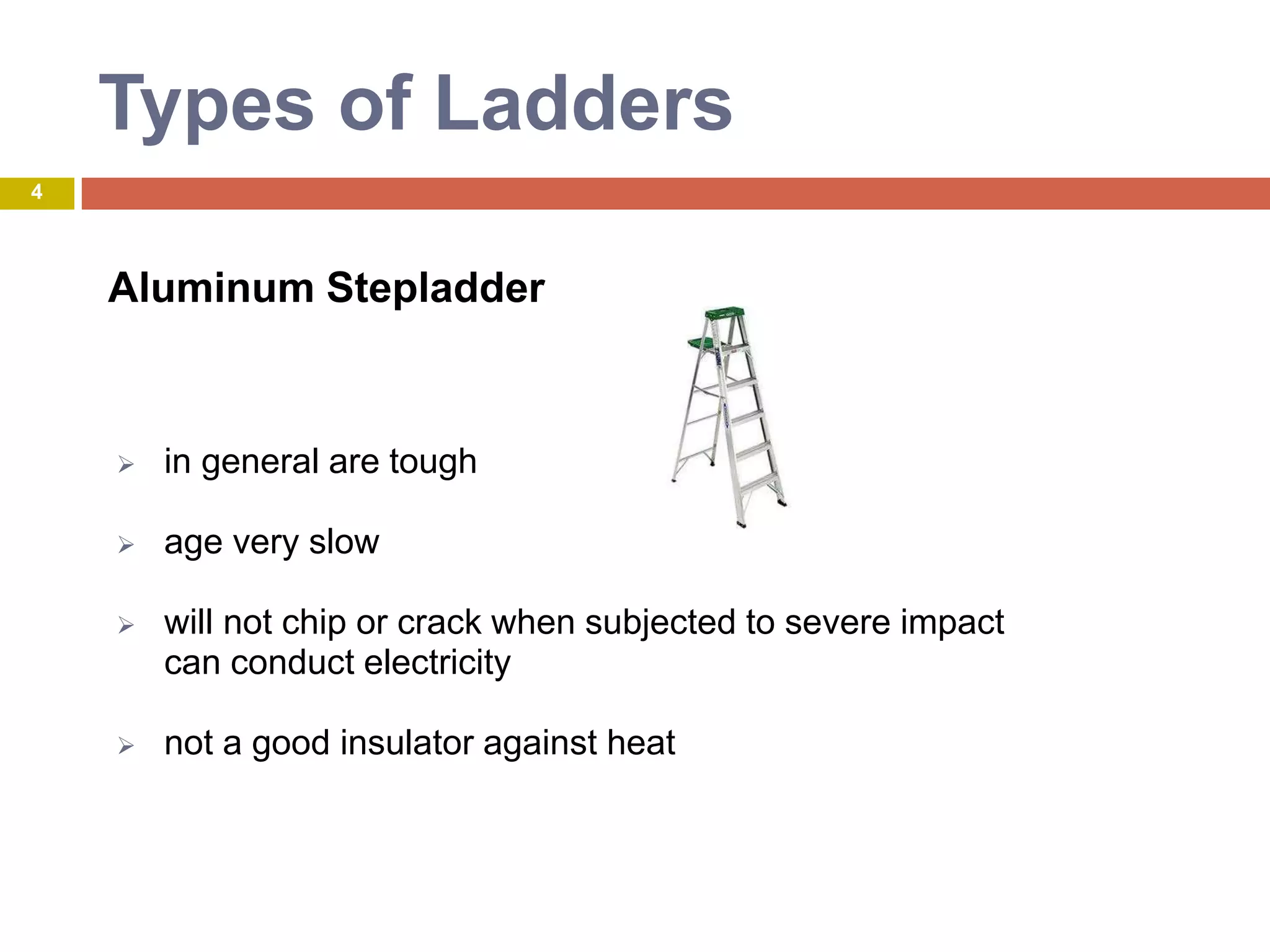 Ladder safety | PPTX