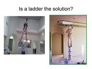 Is a ladder the solution?

 