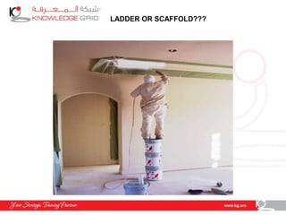 LADDER OR SCAFFOLD???
 