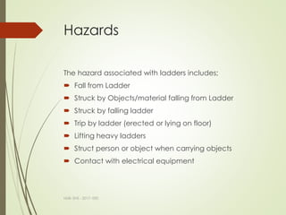 Ladder safety | PDF