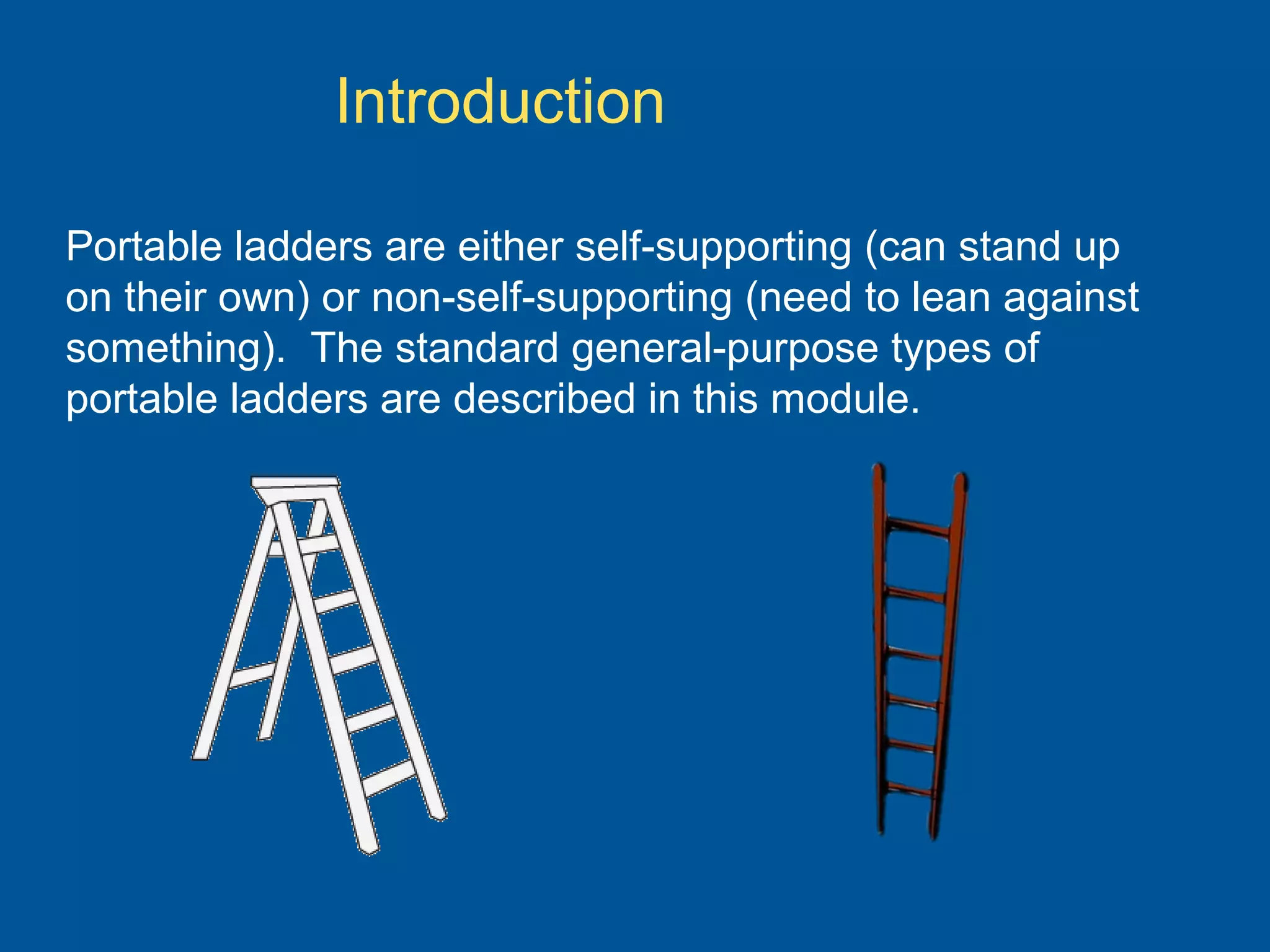 Ladders Safety module2 | PPT