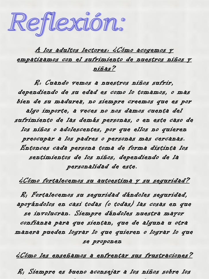 La decepcion