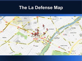 The La Defense Map 