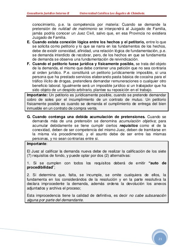 La Demanda Partes Concepto Ejemplos Clases