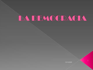 LA DEMOCRACIA 1 28/09/2009 
