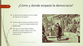 La democracia ateniense | PPTX