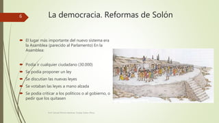 La democracia ateniense | PPTX