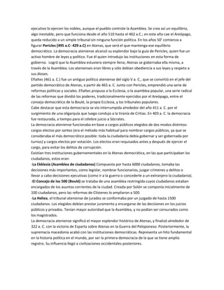 La democracia ateniense | PDF